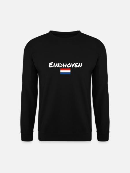 Eindhoven Netherlands Dutch flag - Unisex Sweatshirt - black