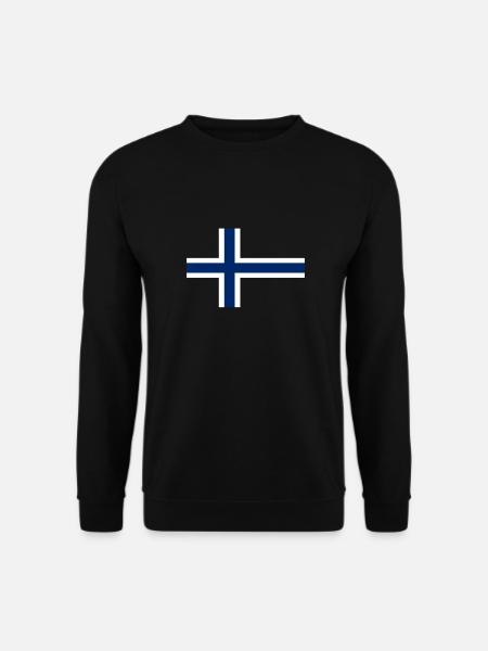 Norwegen Norwegische Flagge Norweger - Unisex Pullover - Schwarz