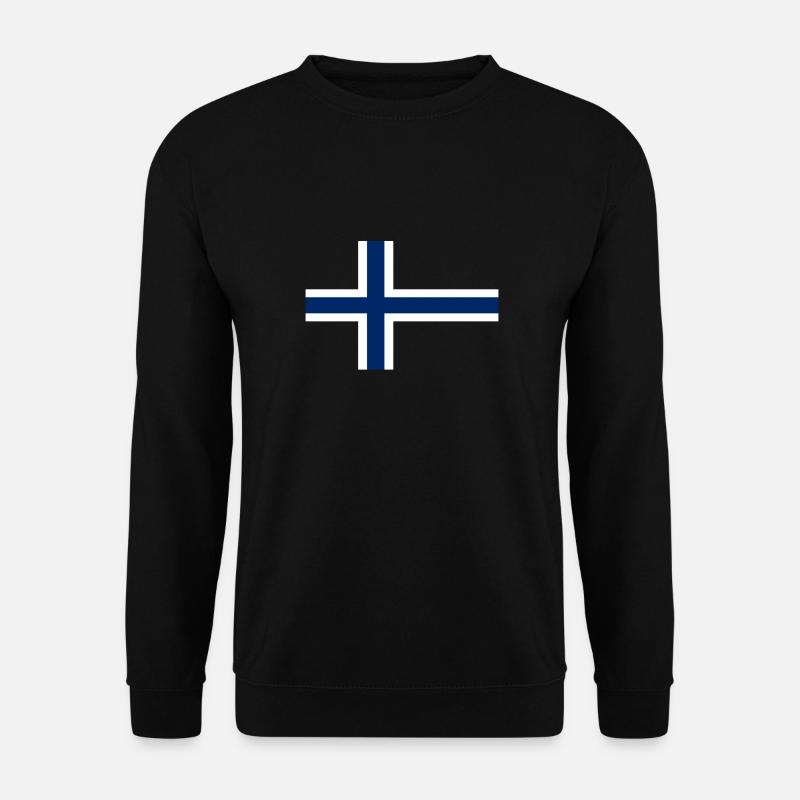 Norwegen Norwegische Flagge Norweger - Unisex Pullover - Schwarz
