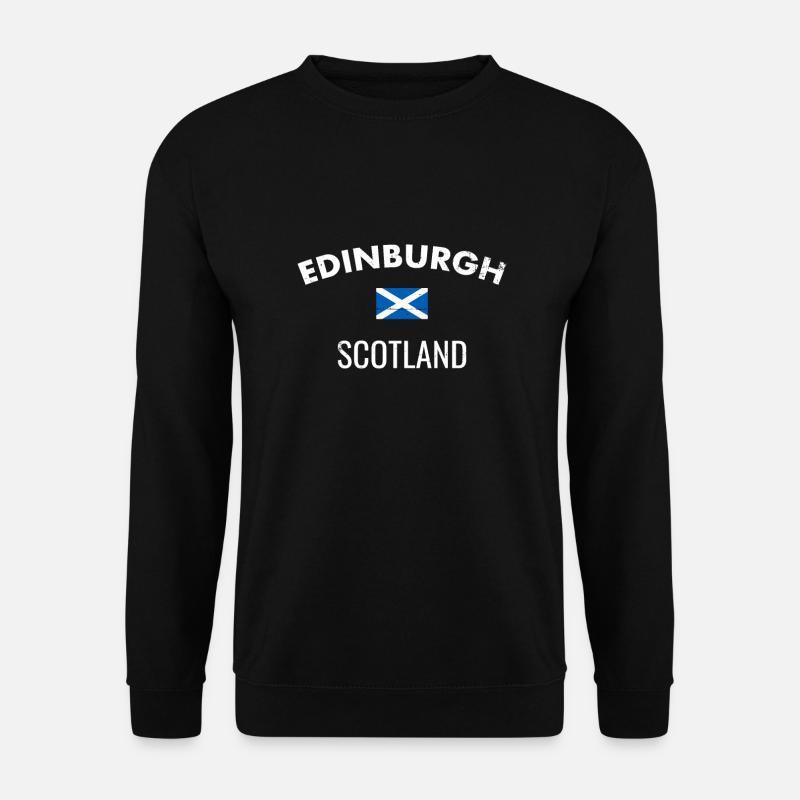 Edinburgh Scotland Schottland Schottische Schotte - Unisex Pullover - Schwarz