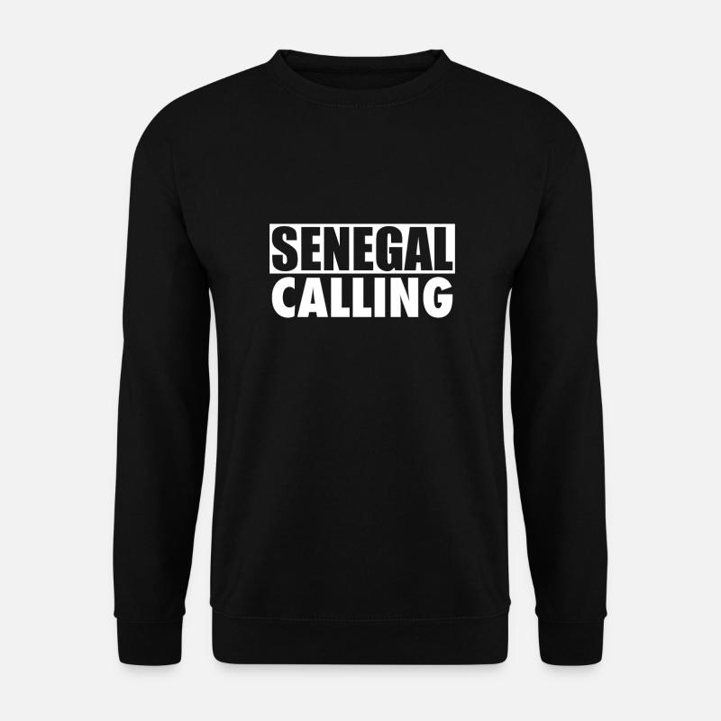 Senegal Calling Senegalesische Senegalese - Unisex Sweatshirt - black