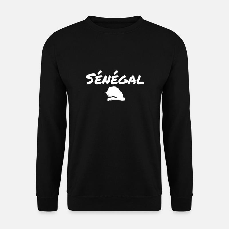 Sénégal Senegal Map Senegalese - Unisex Sweatshirt - black