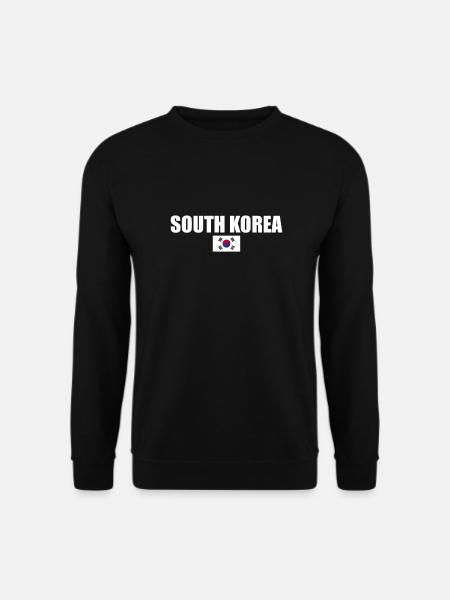 South Korea Südkorea Flagge Koreaner - Unisex Pullover - Schwarz