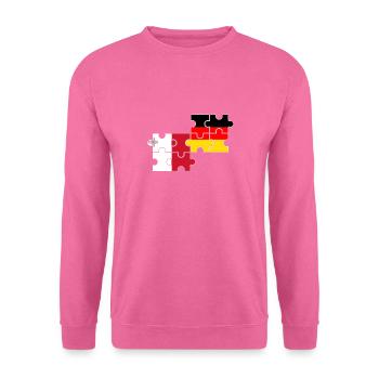 Malta Deutschland Flagge Deutsch Maltesisch - Unisex Pullover - Pink - Vorne