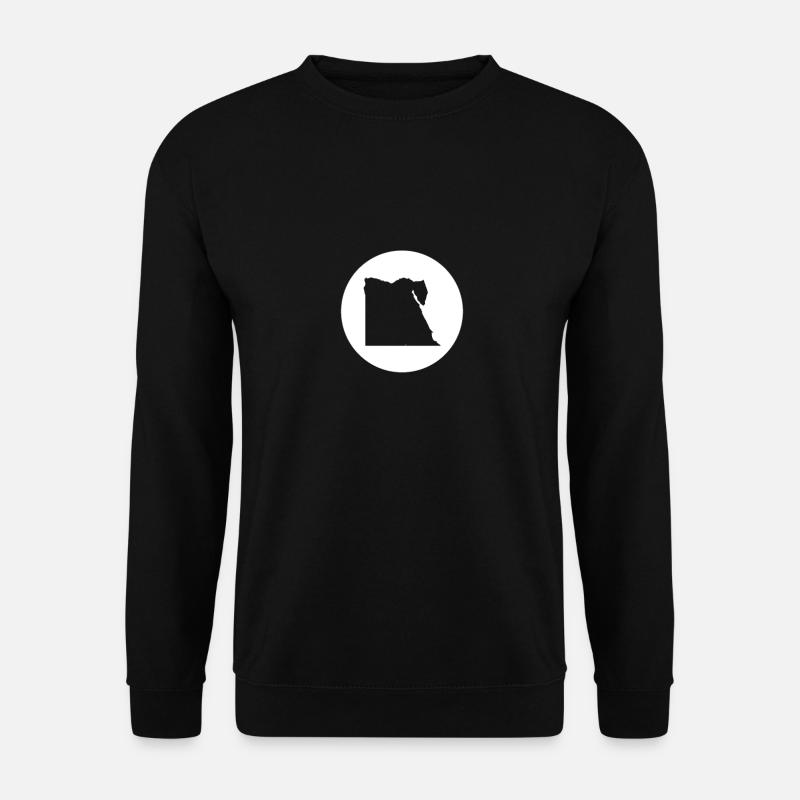 Egypt Egyptian Map Egyptians - Unisex Sweatshirt - black