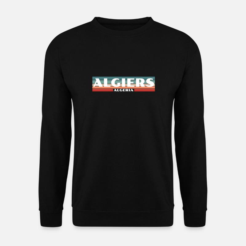Algiers Algeria Retro Algerian - Unisex Sweatshirt - black