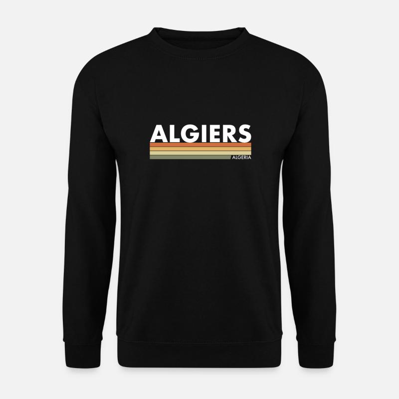 Alger Algérie Rétro Algérienne - Sweat-shirt Unisexe - noir