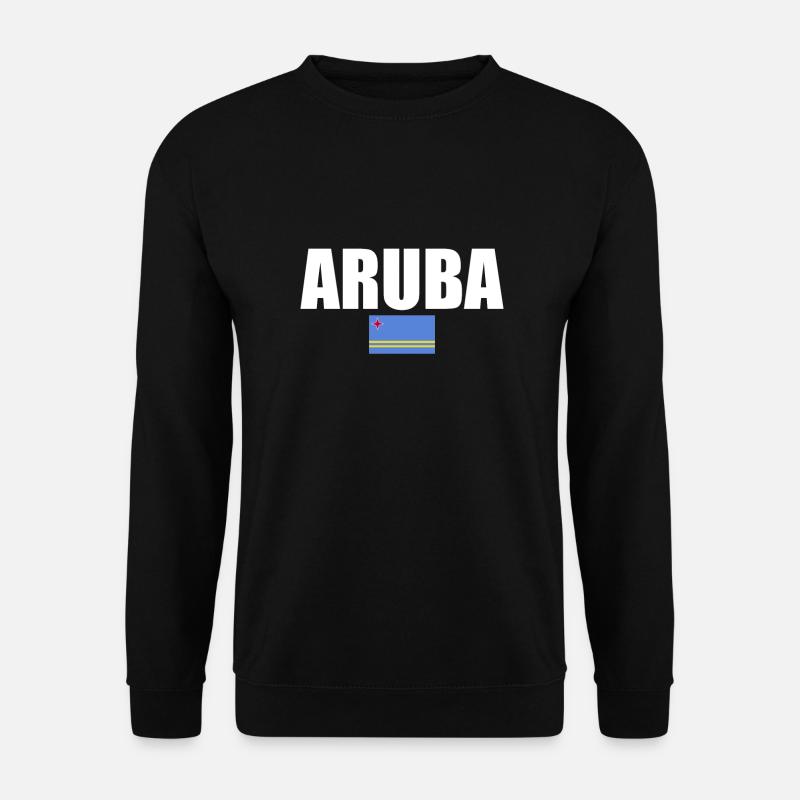 Aruba Aruba Drapeau Arubans - Sweat-shirt Unisexe - noir