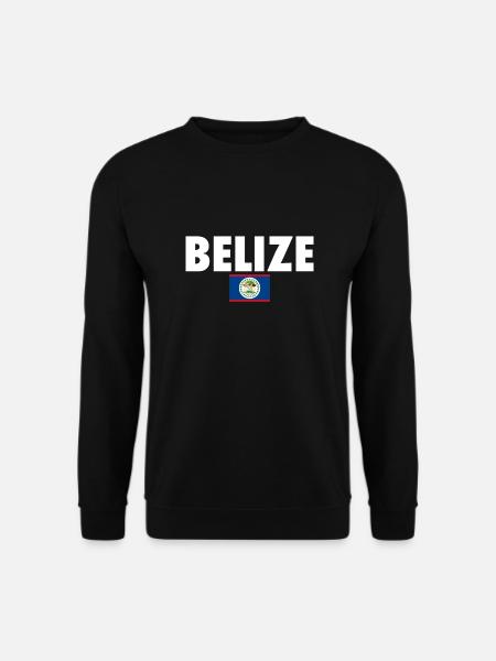 Belize Belizean Flag Belizean - Unisex Sweatshirt - black