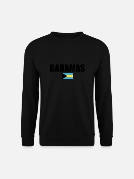 Bahamas Drapeau des Bahamas Bahama - Sweat-shirt Unisexe - noir