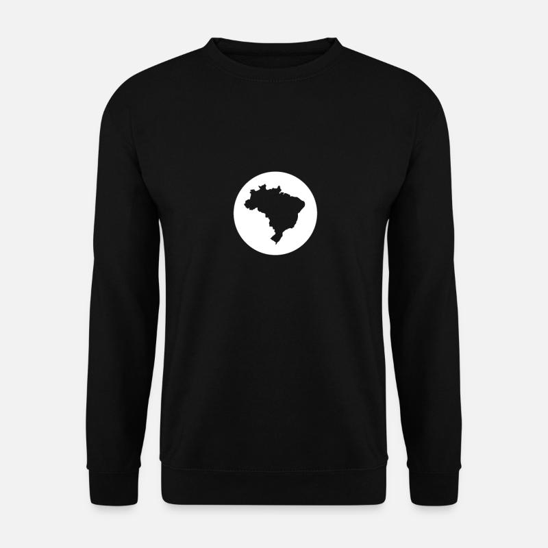 Carte Brésil Brésil - Sweat-shirt Unisexe - noir