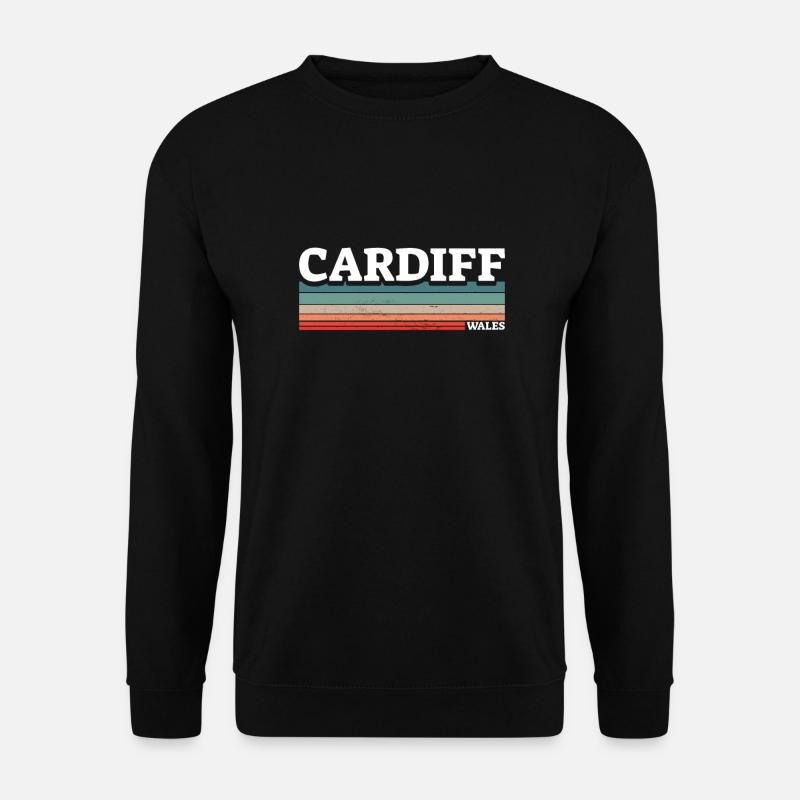Cardiff Wales Welsh - Unisex Sweatshirt - black