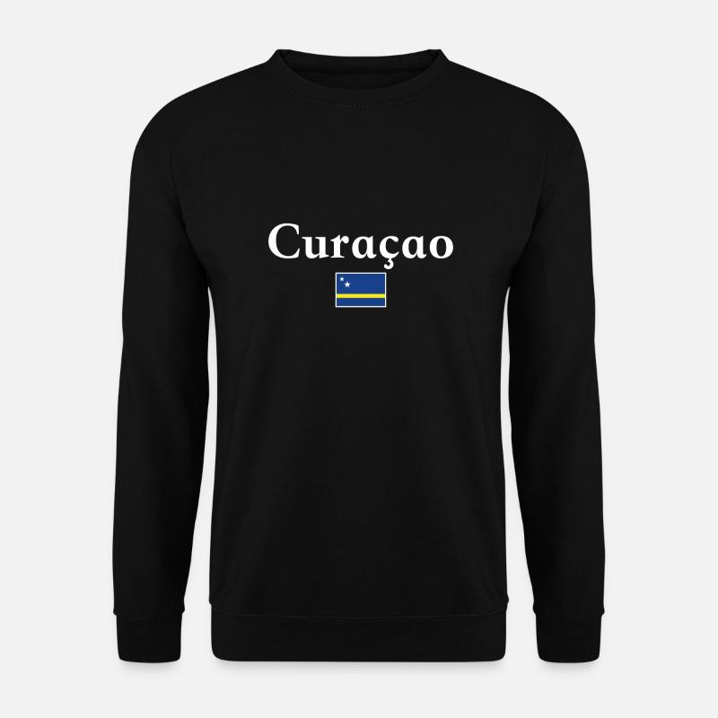 Drapeau de Curaçao - Sweat-shirt Unisexe - noir