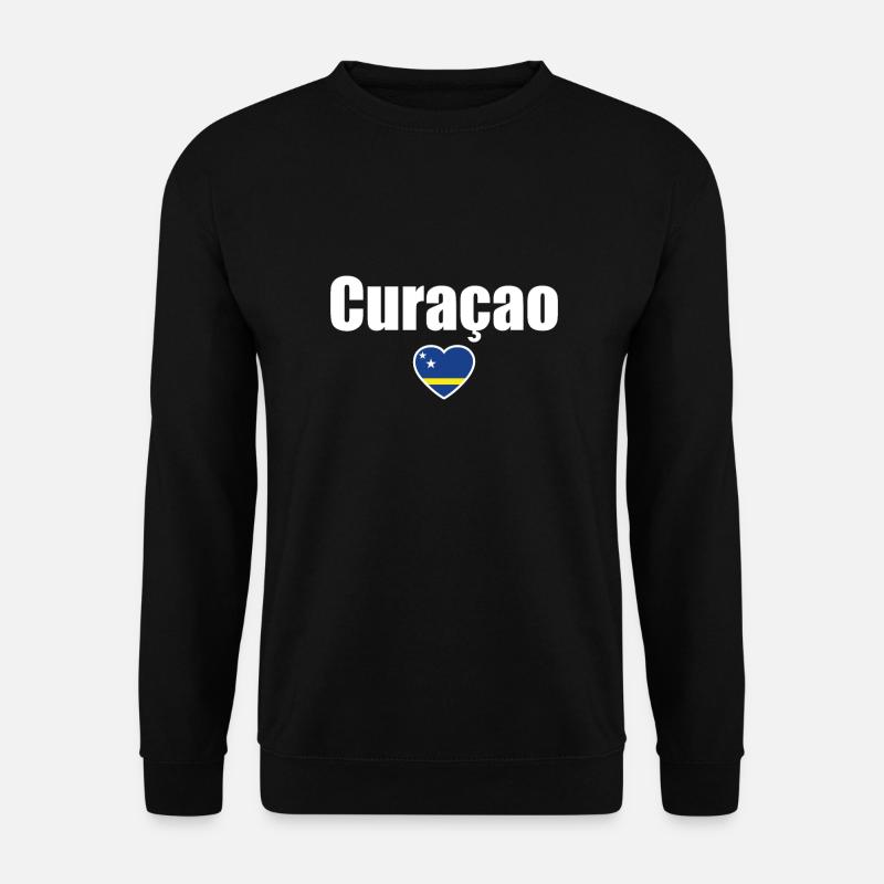 Drapeau de Curaçao - Sweat-shirt Unisexe - noir
