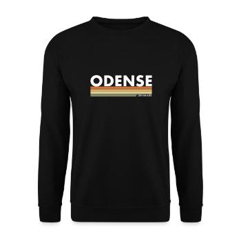 Odense Denmark Denmark Danish Proud Dane - Unisex Sweatshirt - black - Front - Alina (178cm) & Michal (187cm)
