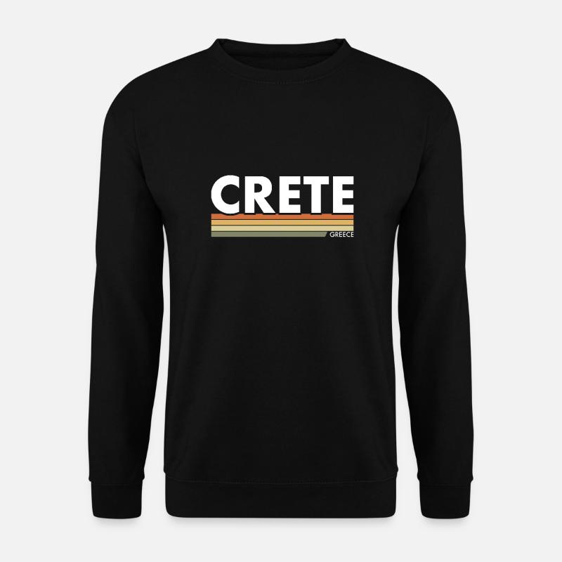 Crète Grèce Grec - Sweat-shirt Unisexe - noir