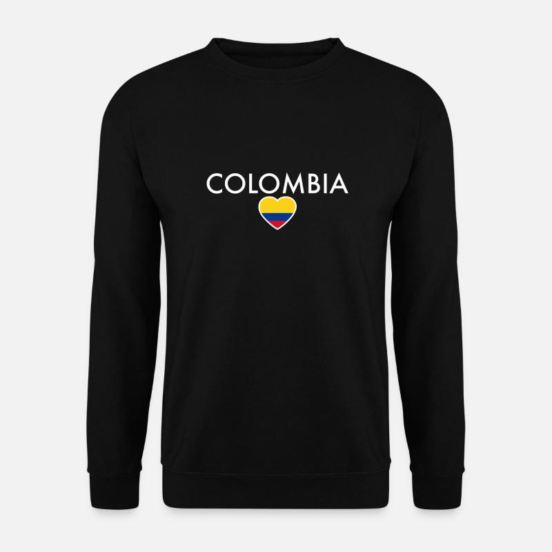 Colombie Colombie Drapeau colombien - Sweat-shirt Unisexe - noir