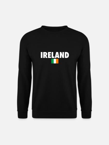 Irlande Irlande Drapeau irlandais Fier Irlandais - Sweat-shirt Unisexe - noir
