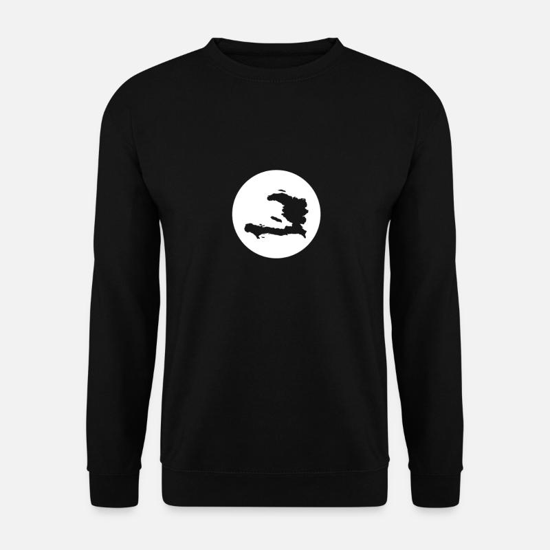 Haiti Map Haitian Haitians - Unisex Sweatshirt - black
