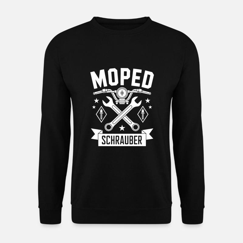 Moped Mechanic Moped Driver - Unisex Sweatshirt - black