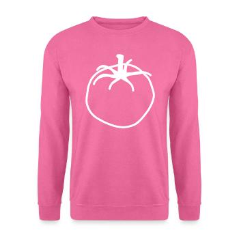 tomate - Sweat-shirt Unisexe - rose - Devant