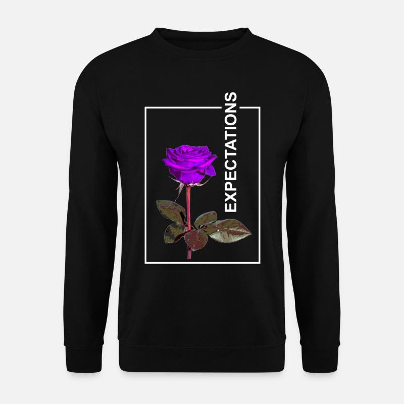 Rose Expectaions aesthetics - Unisex Sweatshirt - black