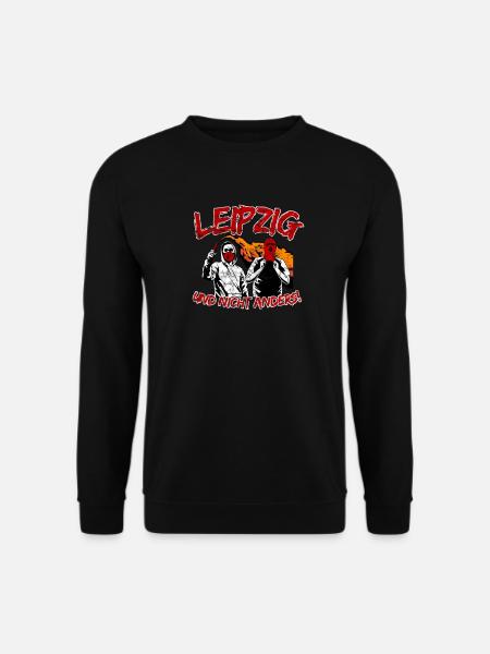 Leipzig und nicht anders UPDATE - Unisex Pullover - Schwarz