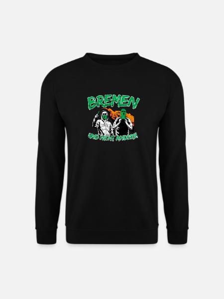 Bremen und nicht anders UPDATE - Unisex Pullover - Schwarz