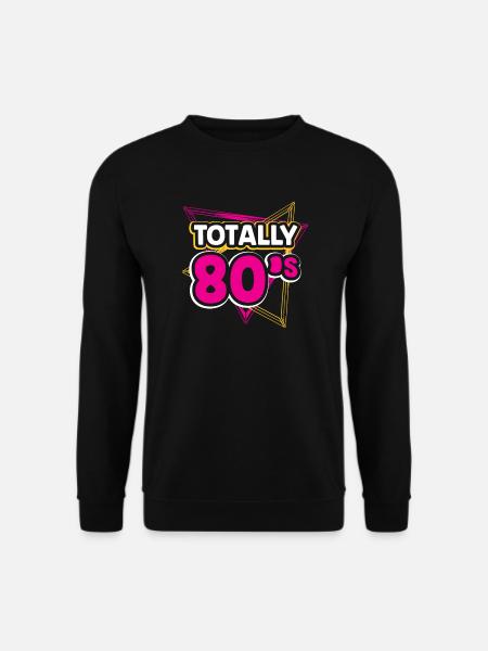 TOTALLY 80'S - Unisex Sweatshirt - black