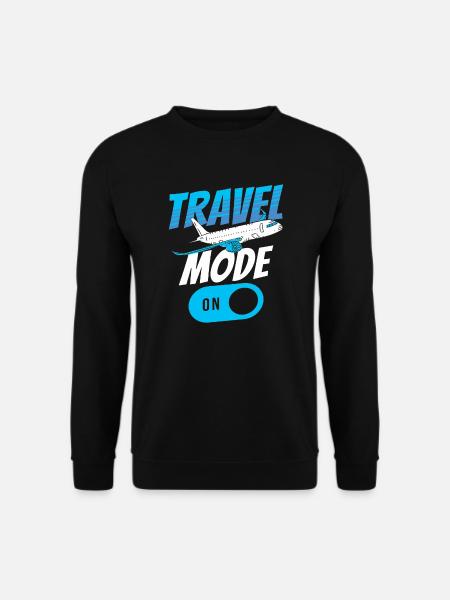 Mode de déplacement - Sweat-shirt Unisexe - noir