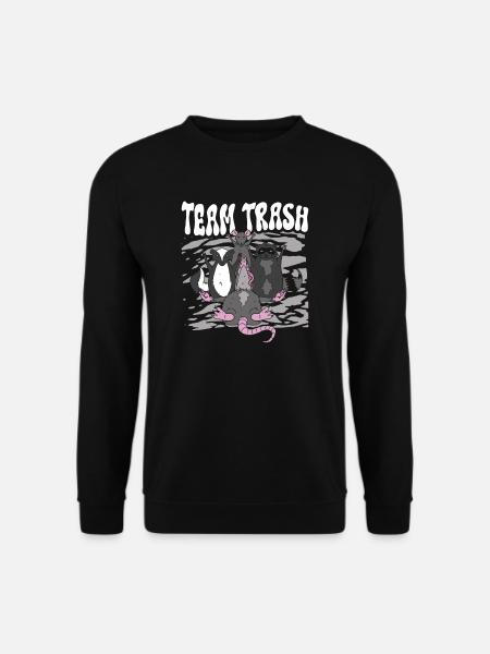 Team Trash - Unisex Sweatshirt - black