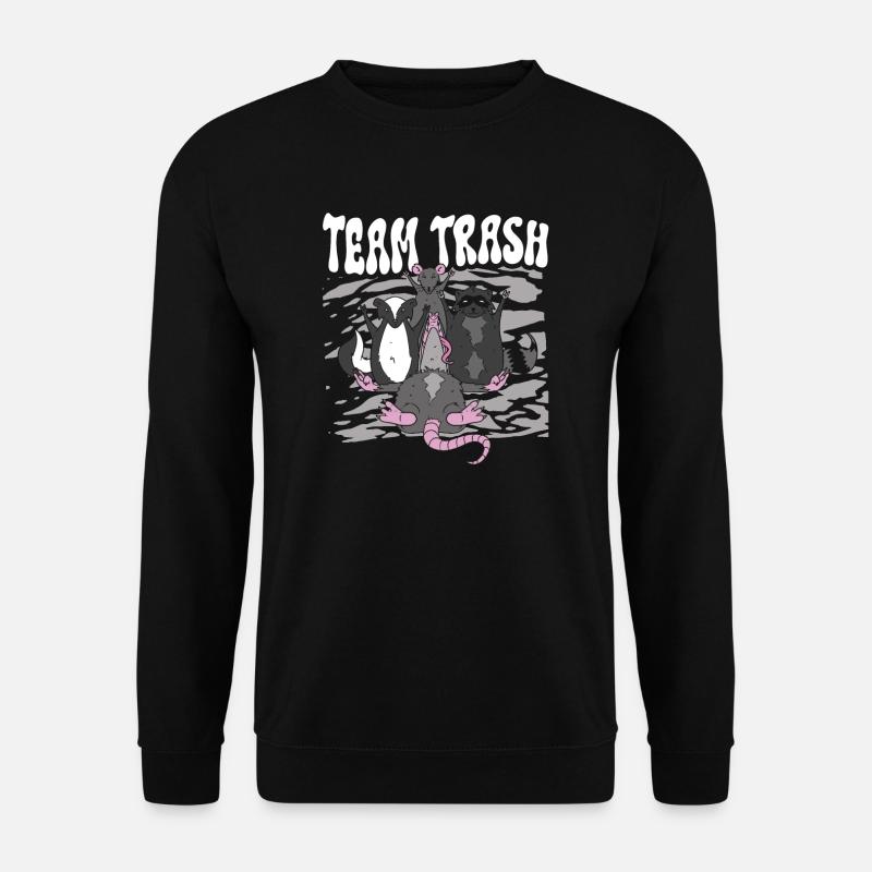 Team Trash - Unisex Sweatshirt - black