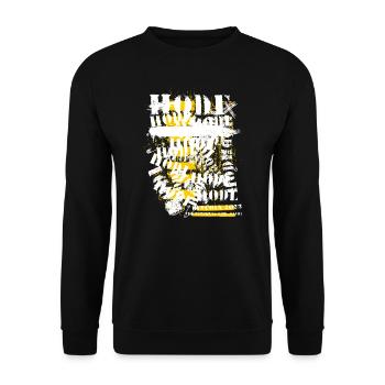 Bitcoin 2023 (Miami) - The Future is Now, Miami - Unisex Sweatshirt - black - Front - Alina (178cm) & Michal (187cm)