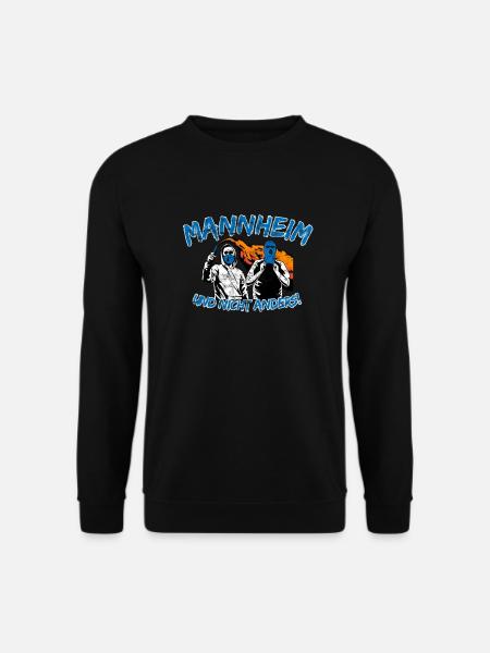 Mannheim und nicht anders UPDATE - Unisex Pullover - Schwarz