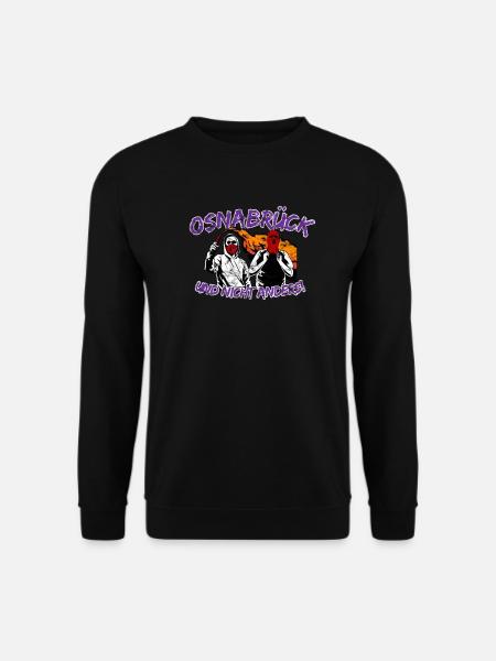 Osnabrück und nicht anders UPDATE - Unisex Pullover - Schwarz