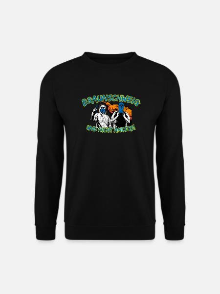 Braunschweig und nicht anders UPDATE - Unisex Pullover - Schwarz