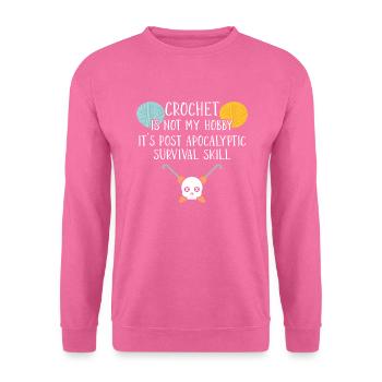 Häkeln - Unisex Pullover - Pink - Vorne