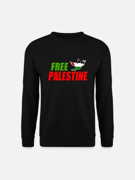 Free palestine - Unisex Pullover - Schwarz
