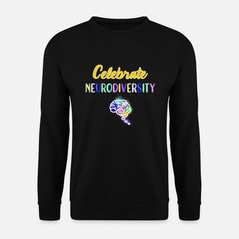Neurodiversität Autimsus ADHD Legasthenie - Unisex Pullover - Schwarz