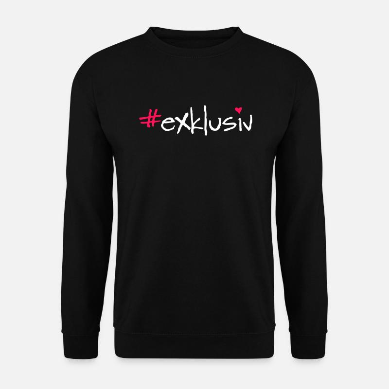 exklusiv - Unisex Pullover - Schwarz