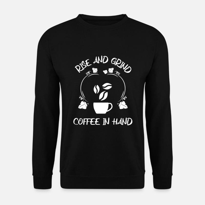 Café Espresso Café - Sweat-shirt Unisexe - noir