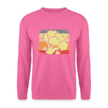 Brokkoli - Unisex Pullover - Pink - Vorne