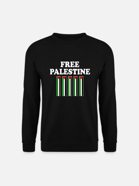 Free palestine - Unisex Sweatshirt - black