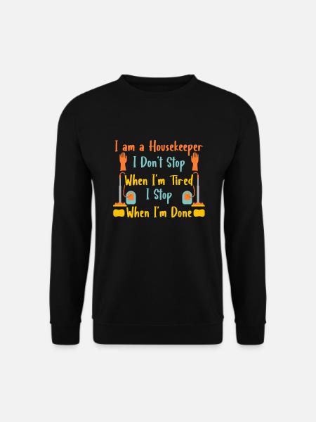 Femme de ménage Ménage - Sweat-shirt Unisexe - noir