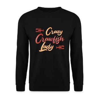 Langusten Languste - Unisex Pullover - Schwarz - Vorne - Alina (178cm) & Michal (187cm)