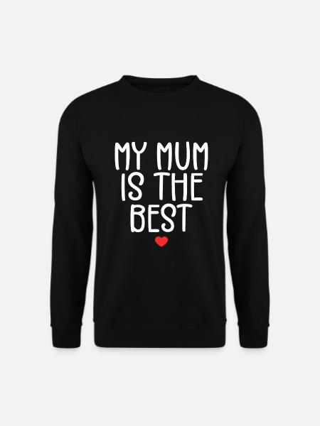 Ma Mère est La Meilleure | Cadeau Maman - Sweat-shirt Unisexe - noir