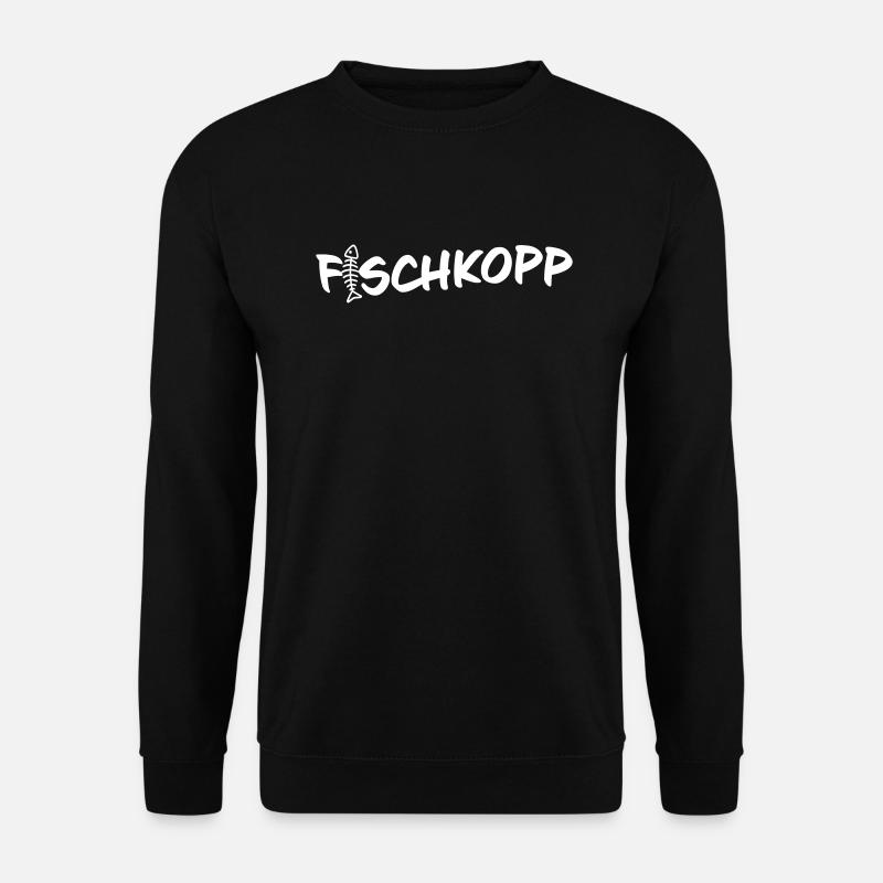 Fischkopp - Unisex Pullover - Schwarz