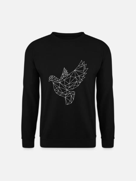 Taube - Unisex Pullover - Schwarz