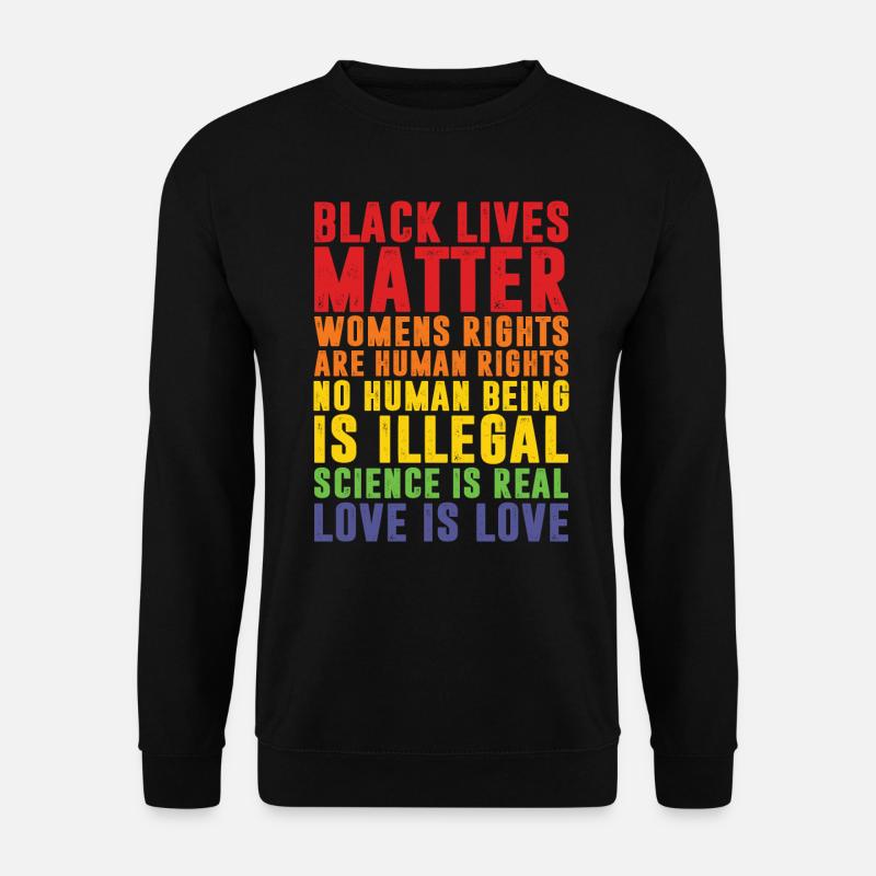 Black Lives Matter - Unisex Pullover - Schwarz