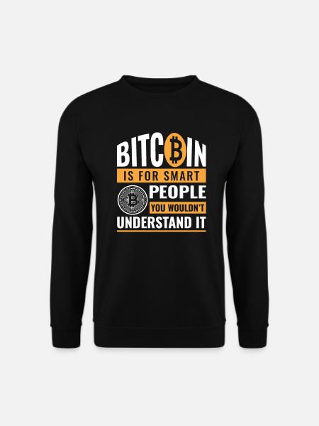 Bitcoin Blockchain hodl crypto cryptocurrency - Unisex Pullover - Schwarz